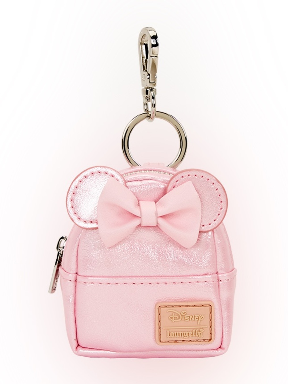 NWT Loungefly Disney Pink Minnie Bow Mini Backpack Bag Charm